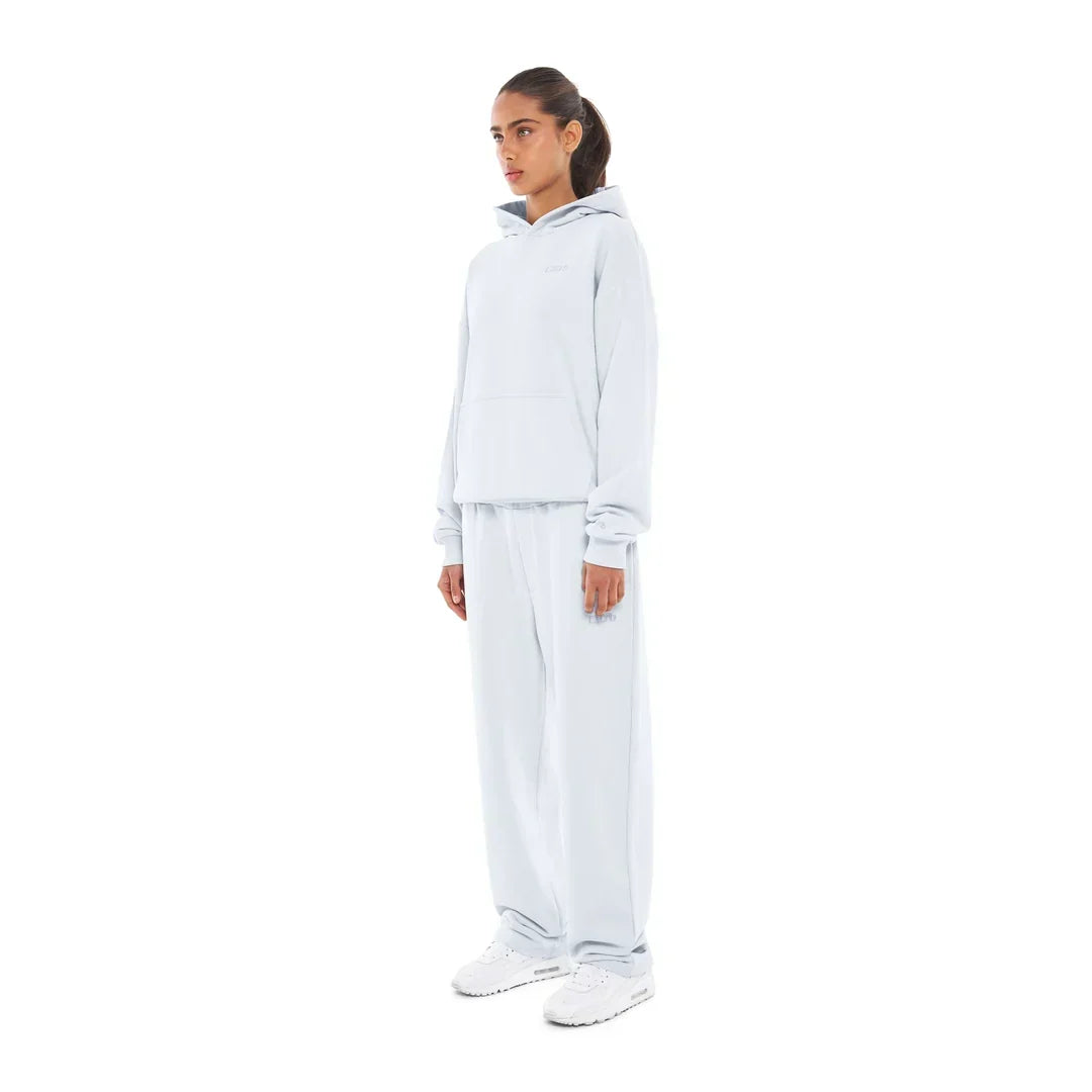 OPEN LEG JOGGER CHALK BLUE
