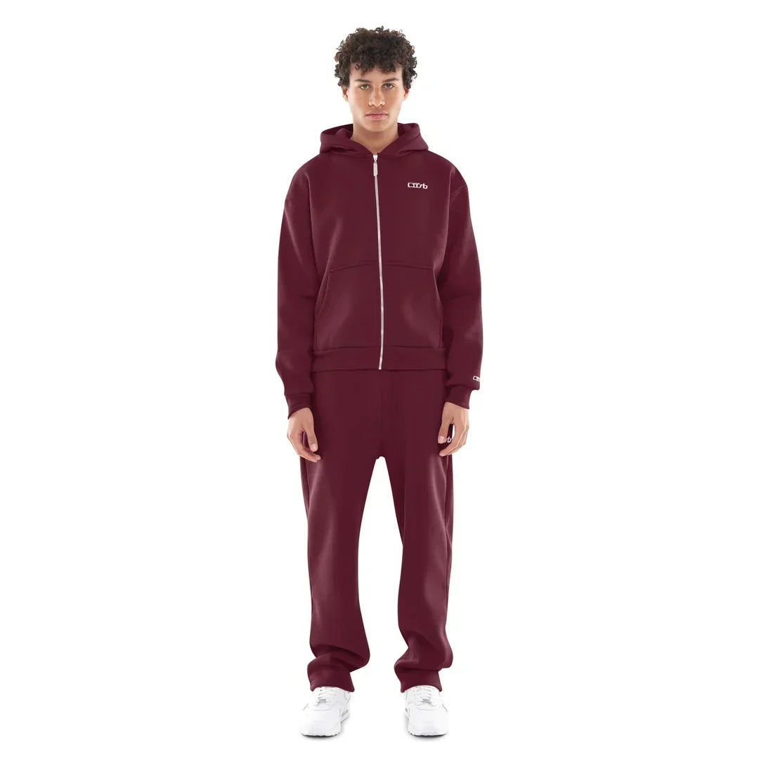 ZIP-UP BLACK CHERRY