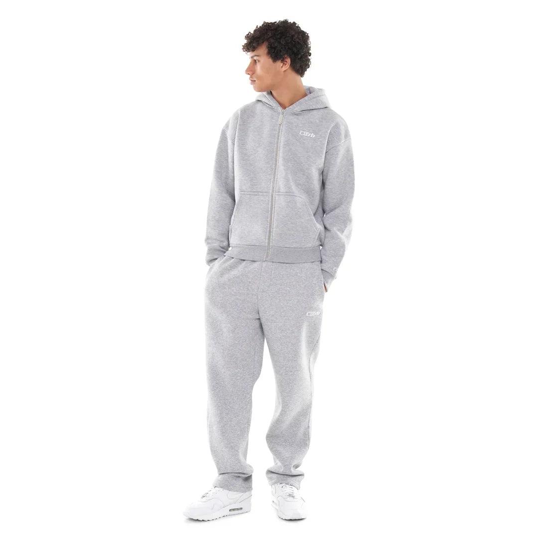 ZIP-UP GREY MELANGE