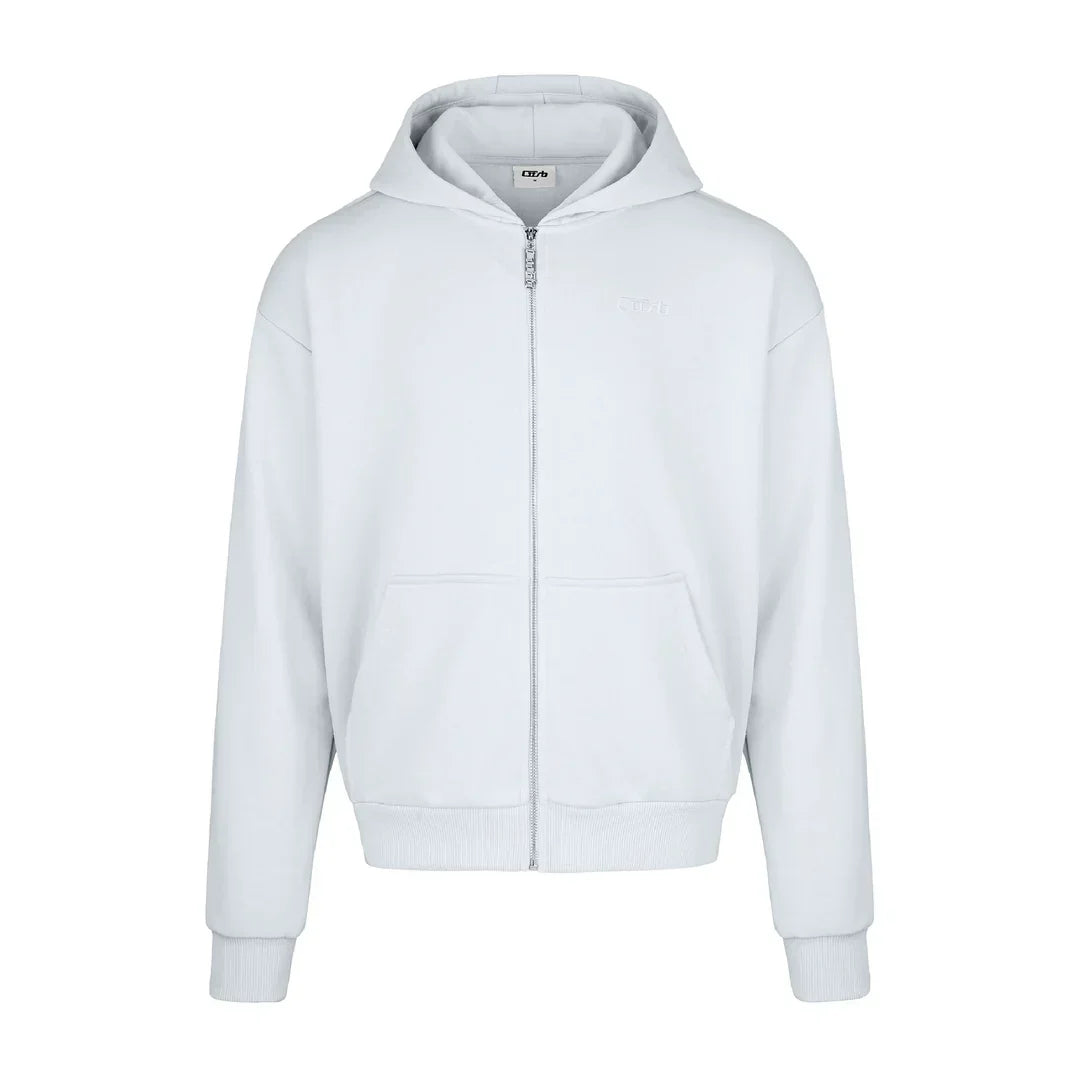 ZIP-UP CHALK BLUE