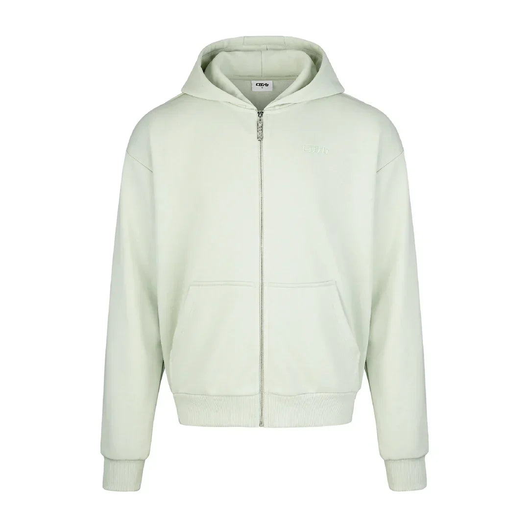 ZIP-UP FROSTED MINT