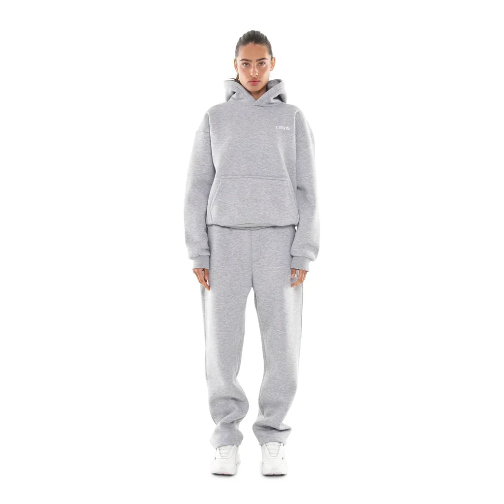 HOODIE GREY MELANGE