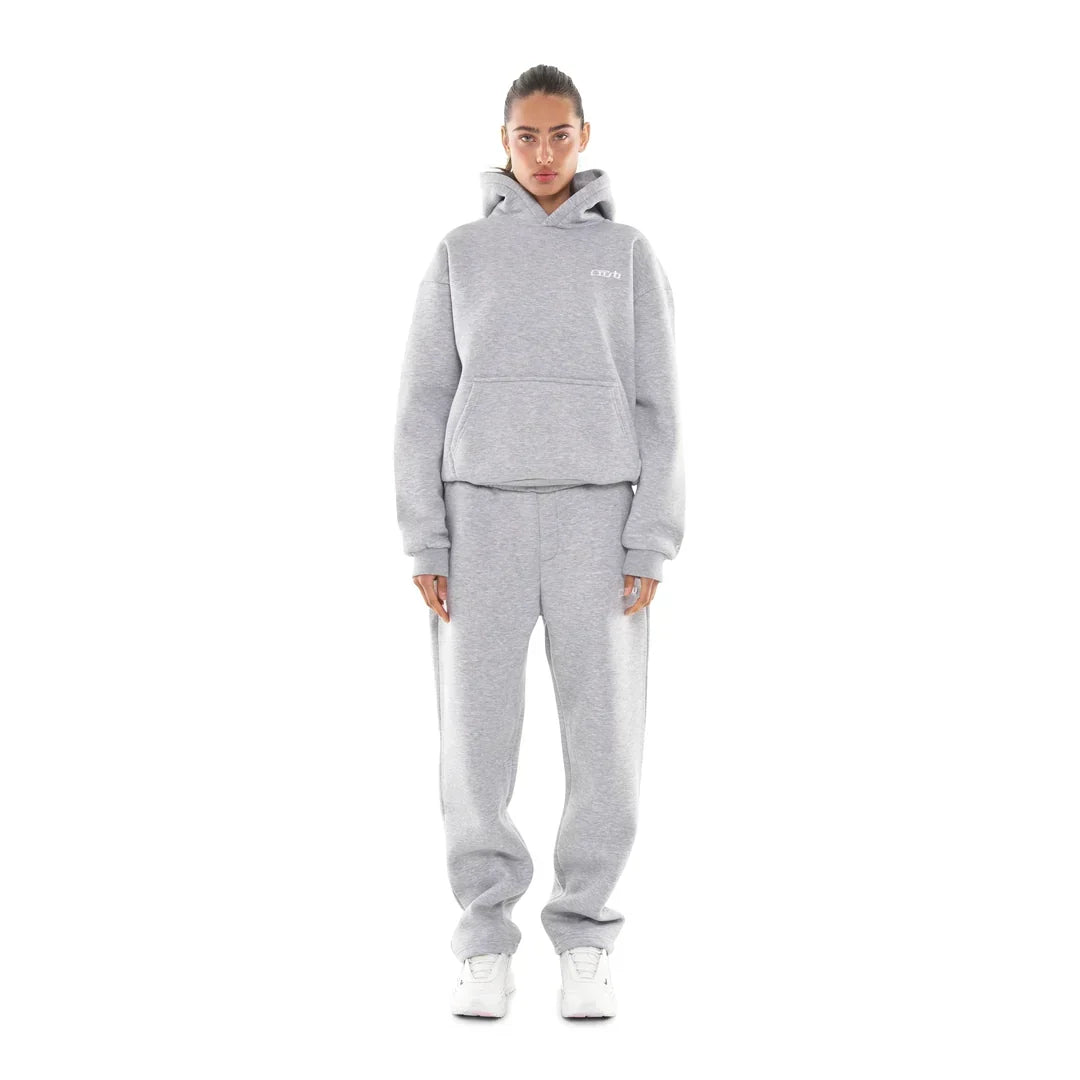 HOODIE GREY MELANGE