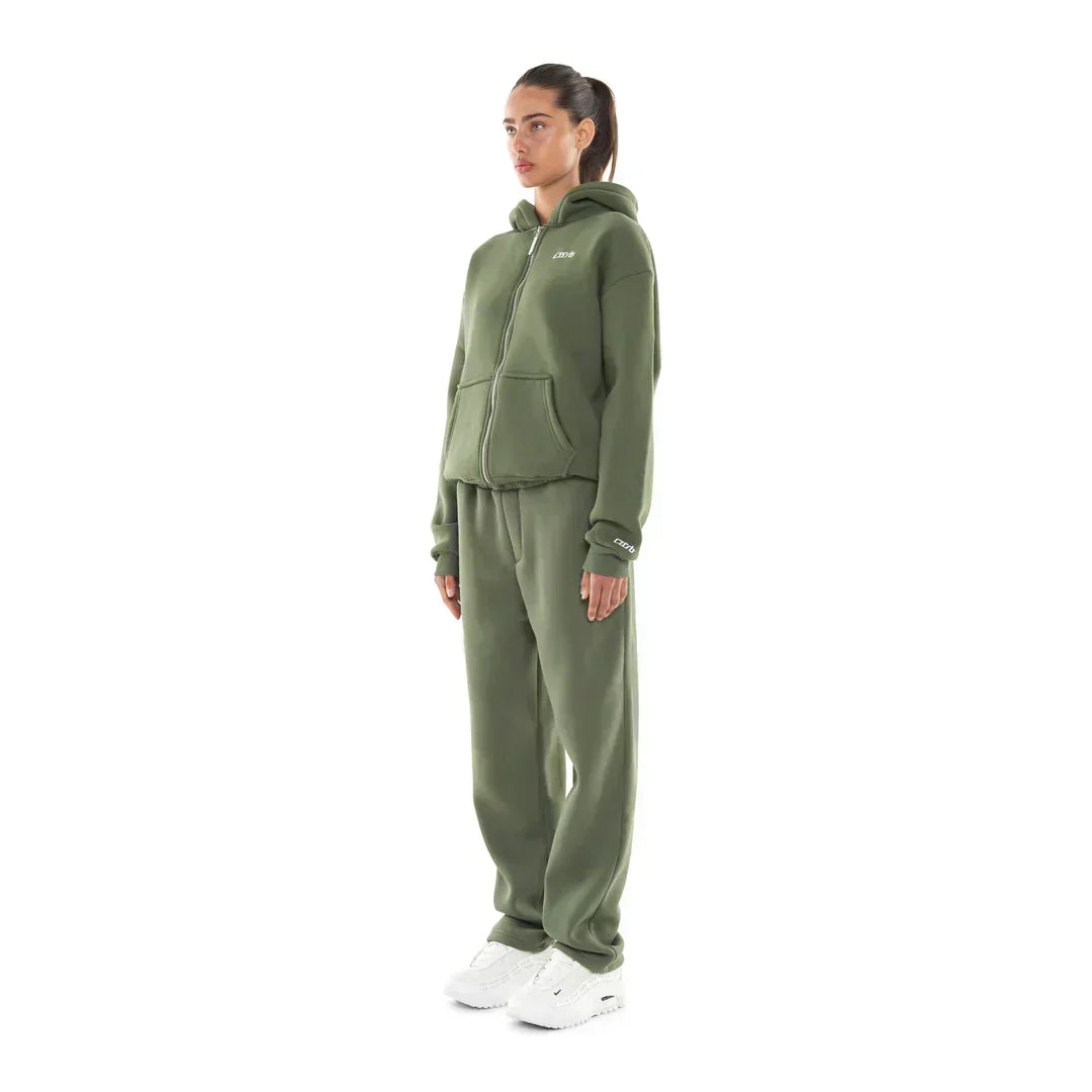ZIP-UP BRONZE GREEN