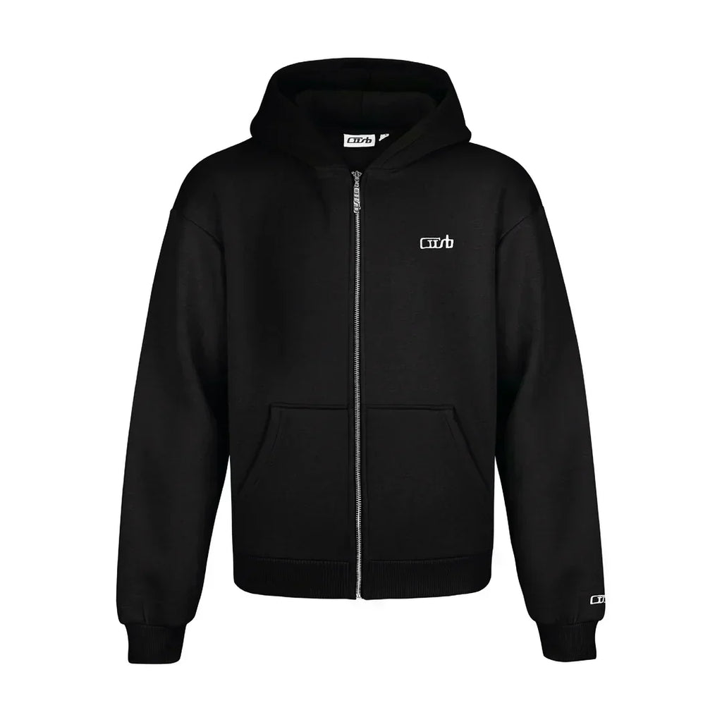 ZIP-UP BLACK