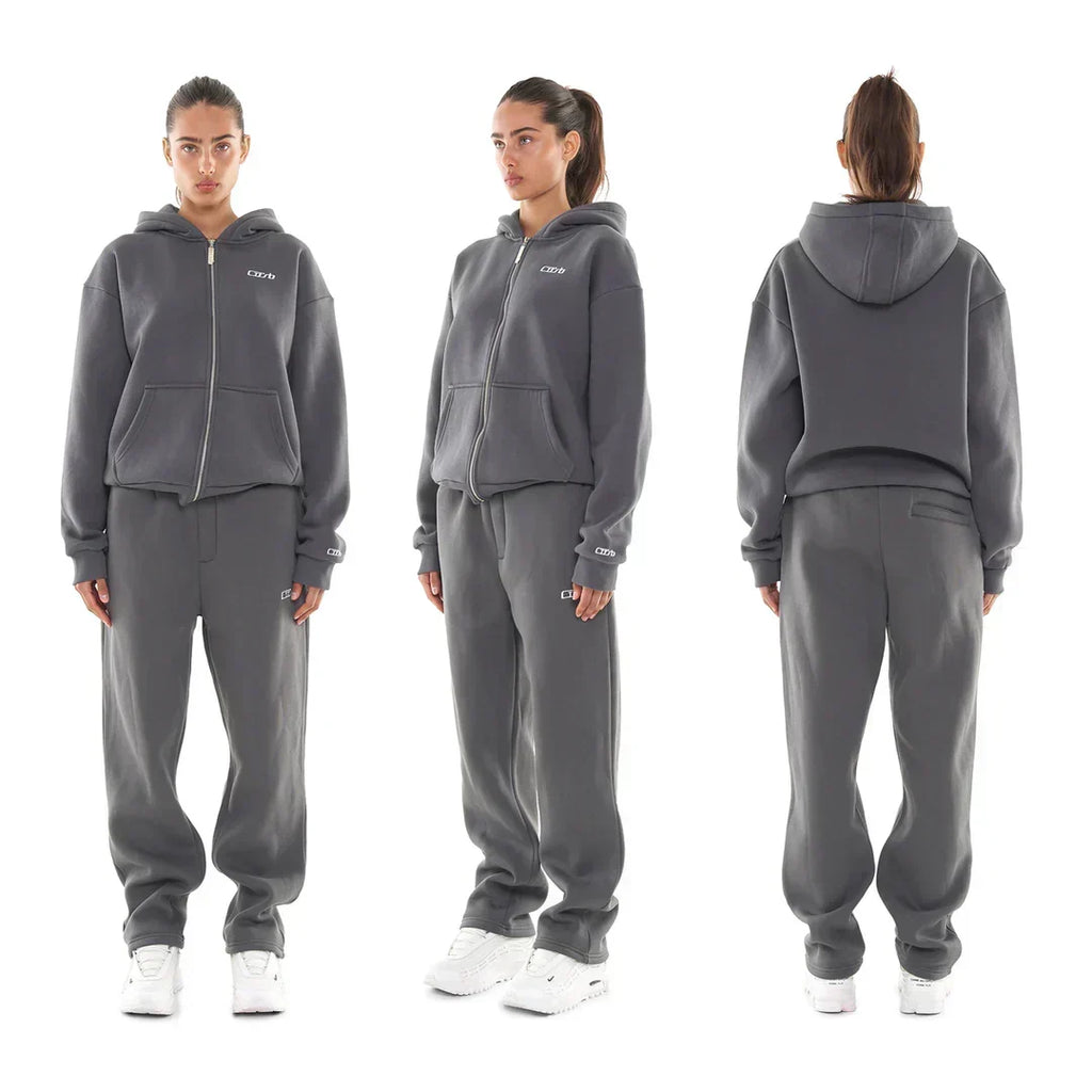 OPEN LEG JOGGER ANTHRAZIT