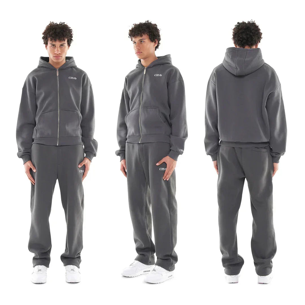 OPEN LEG JOGGER ANTHRAZIT